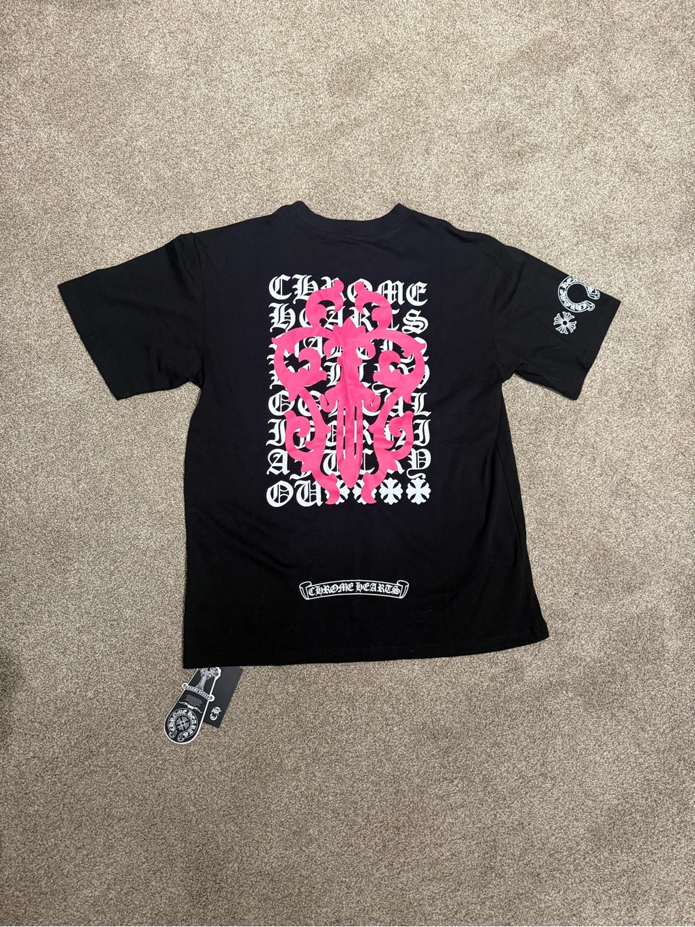 Chrome Hearts Black Tee